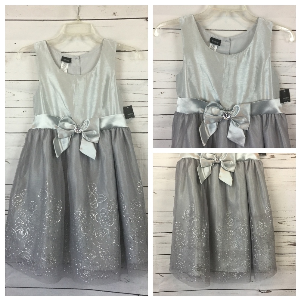 Holiday Edition Holiday Dress & Bolero Set, Size 14/16 - Picture 4 of 8
